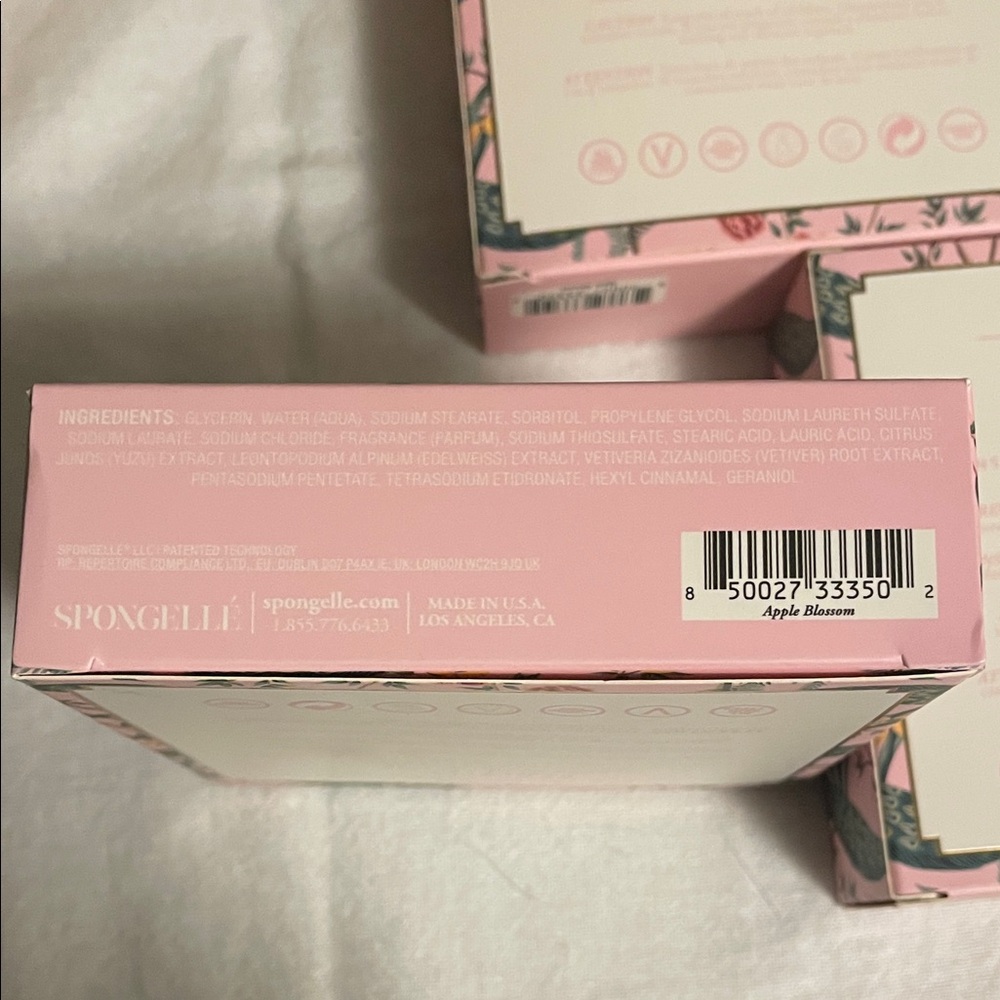 Spongelle Apple Blossom Body Wash - Picture 3 of 3